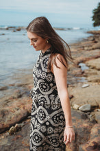 Load image into Gallery viewer, Till The End Dress - Black Anglaise
