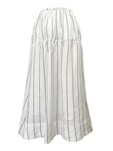 Load image into Gallery viewer, For The Thrill Of It Skirt - White Stripe
