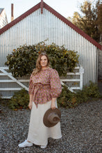 Load image into Gallery viewer, At Long Last Blouse - Raspberry Floral
