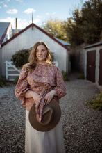 Load image into Gallery viewer, At Long Last Blouse - Raspberry Floral
