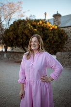 Load image into Gallery viewer, Leader Of The Pack Dress - Pink Gingham
