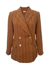 Load image into Gallery viewer, Get Off Your High Horse Blazer - Terracotta Stripe
