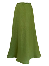 Load image into Gallery viewer, Plot Twist Maxi Skirt - Pesto Linen
